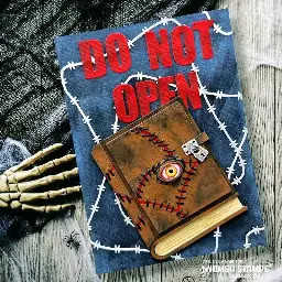 Spooky book card — photo 3 of 3