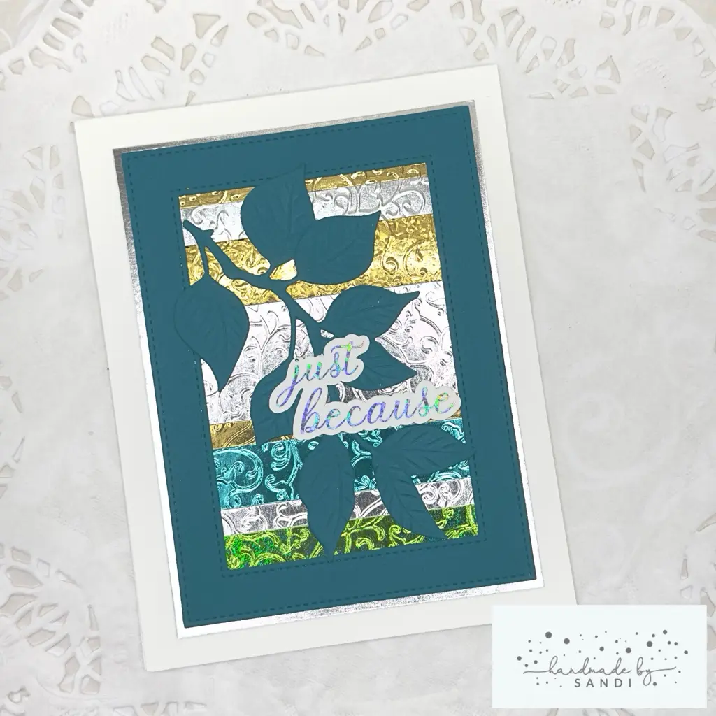 Serene Branches Foiled Strips — photo 1 of 1