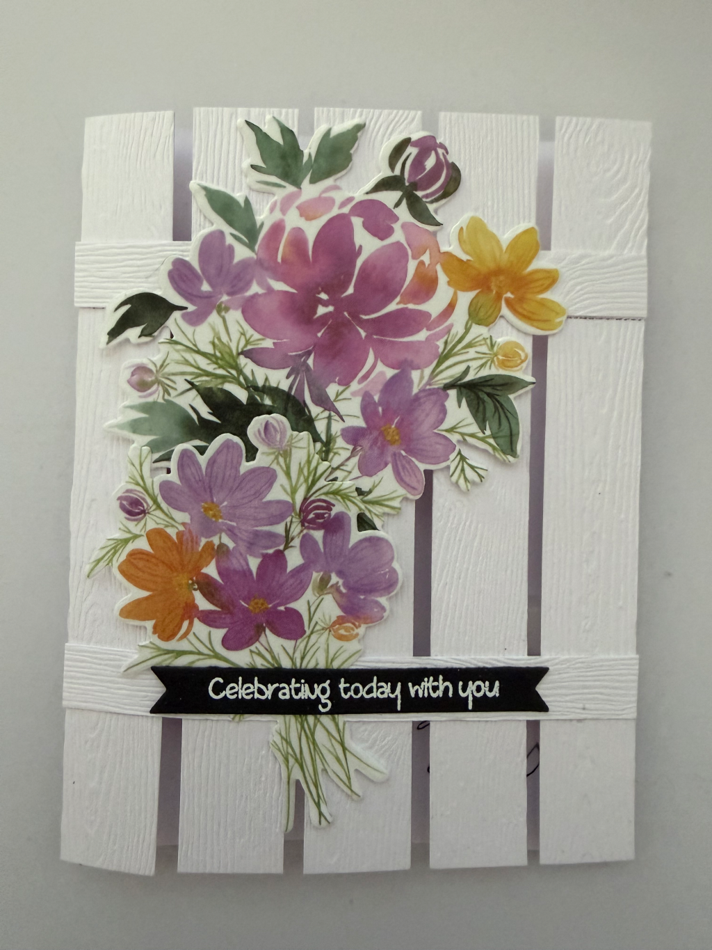 Fence Birthday Card — photo 1 of 1