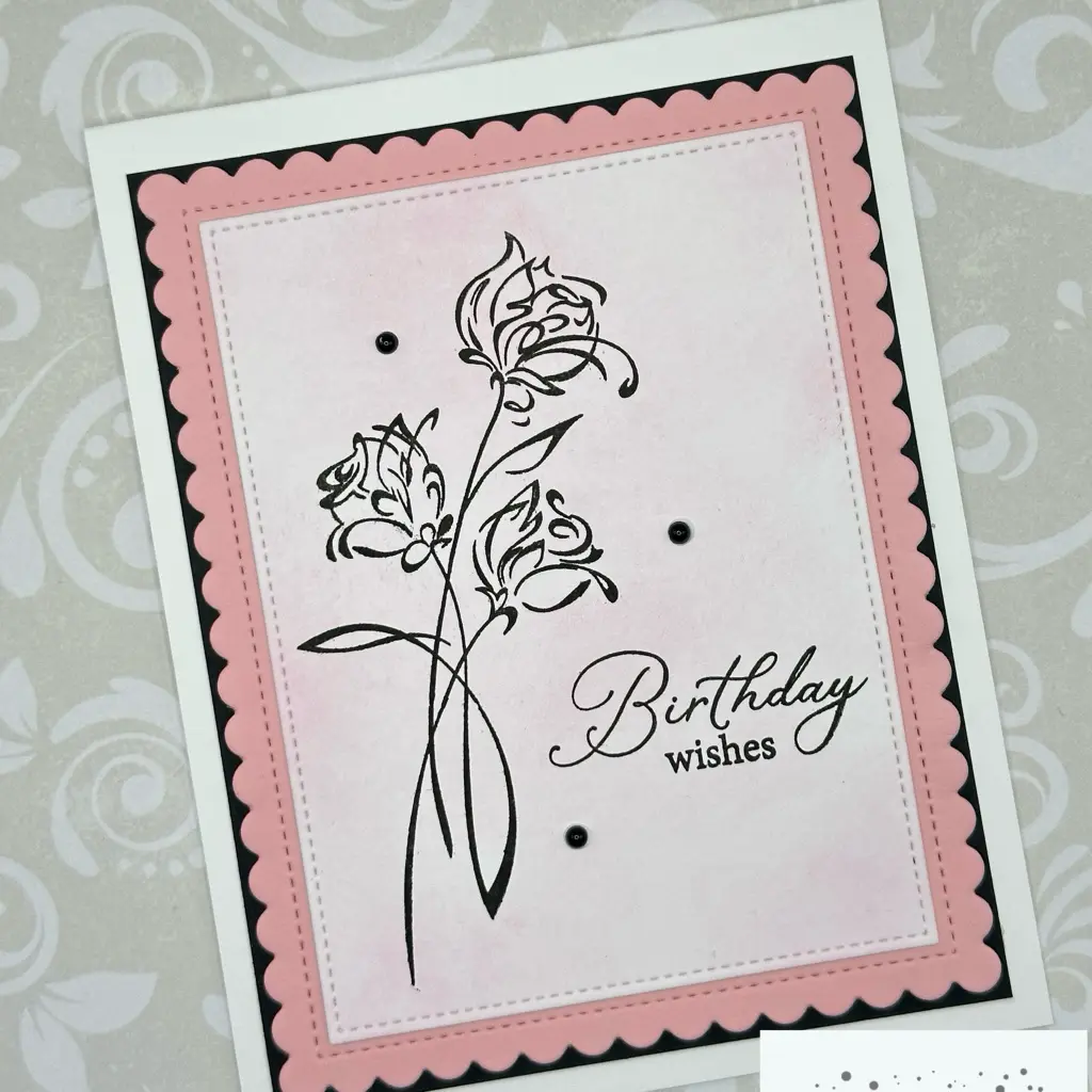 Sketched Roses - Pretty in Pink — photo 1 of 1
