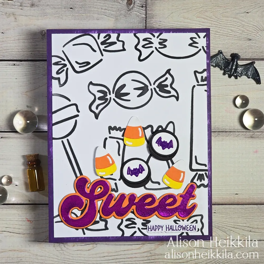 Sweet Halloween Candy Card — photo 1 of 3