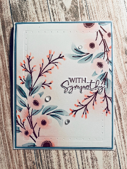 woodland blooms - brown, blue and peach 1 — photo 3 of 3