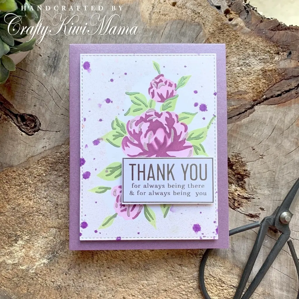 Floral Thank You Card — photo 1 of 1