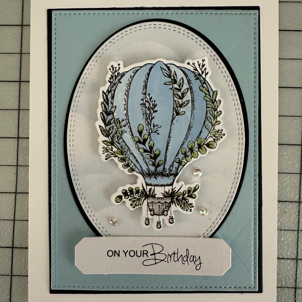 Hot Air Balloon Card — photo 1 of 1
