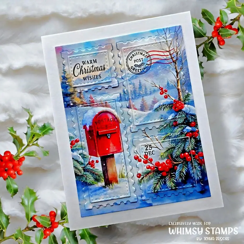 Country Christmas Postage Card — photo 1 of 1