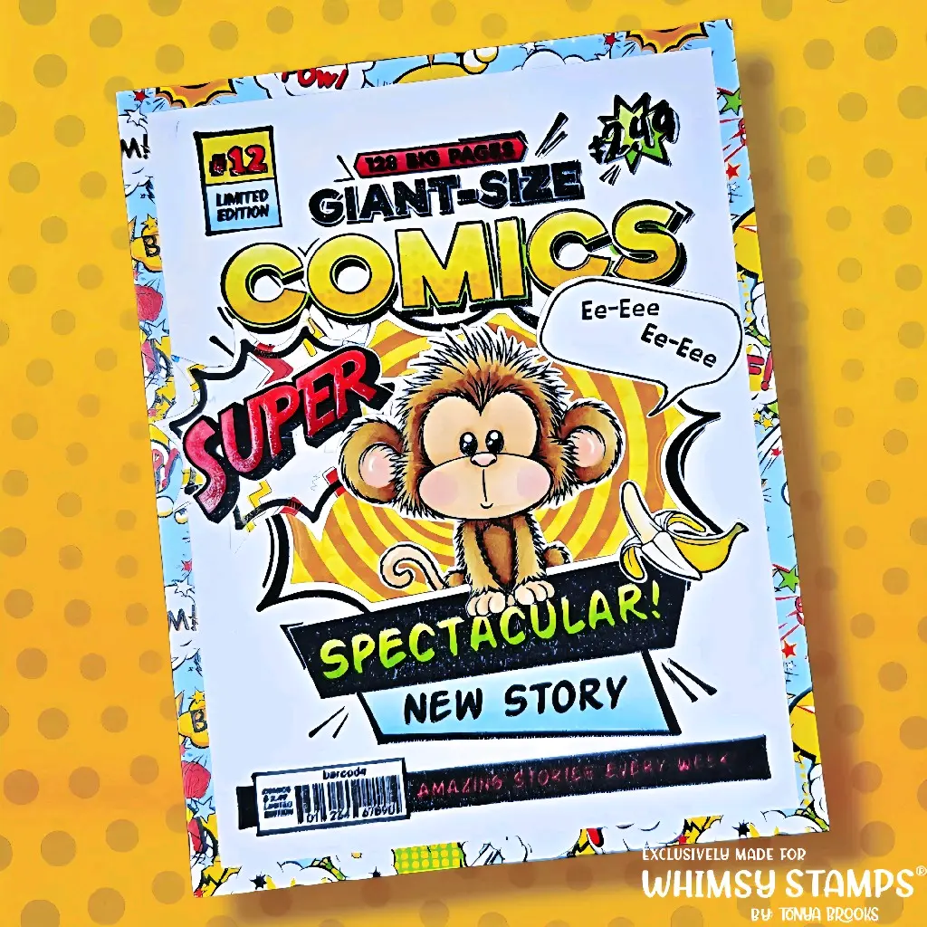Comic Monkey card — photo 1 of 1