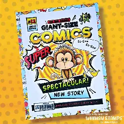 Comic Monkey card